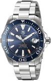 TAG Heuer Men's 'Aquaracer' Swiss Stainless Steel Automatic Watch, Color:Silver-Toned (Model: WAY211C.BA0928)