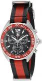 TAG Heuer Men's CAZ1112.FC8188 Formula 1 Red And Black Stainless Steel Watch