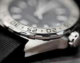 TAG Heuer Men's Black Nylon Band Steel Case Swiss Quartz Watch WAZ1015.FC8198