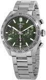 Tag Heuer Carrera Chronograph Automatic Green Dial Men's Watch CBN2A10.BA0643, Chronograph