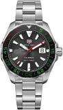 Tag Heuer Aquaracer Match Timer Automatic Black Dial Men's Watch WAY201E.BA0927, bracelet