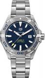 TAG Heuer Men's Aquaracer 43mm Steel Bracelet & Case Automatic Blue Dial Analog Watch WAY2012.BA0927