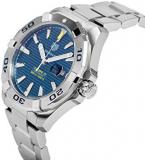 TAG Heuer Men's Aquaracer 43mm Steel Bracelet & Case Automatic Blue Dial Analog Watch WAY2012.BA0927