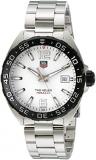 TAG Heuer Men's WAZ1111,BA0875 Formula 1 Stainless Steel Bracelet Watch, White, ...