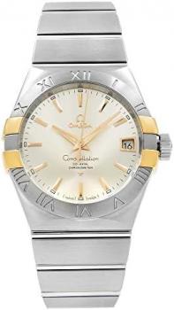Omega Constellation Co-Axial Automatic Steel and Rose Gold Mens Watch 12320382102004