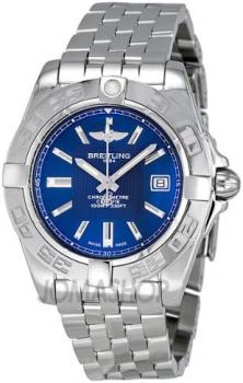 Breitling Women's A71356L2/C811SS Galactic 30 Blue Dial Watch