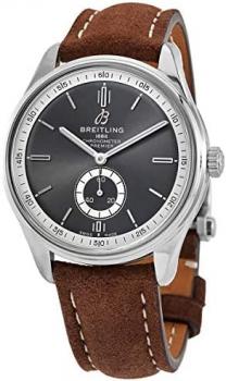 Breitling Premier Automatic Anthracite Dial Men's Watch A37340351B1X1