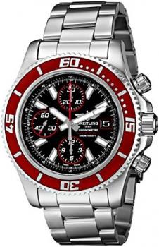 Breitling Men's A13341X9-BA81 Analog Display Swiss Automatic Silver Watch
