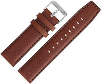 Tommy Hilfiger Watch Strap 22 mm Leather Brown - 679301819