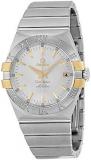 Omega Constellation Silver Dial Steel and Yellow Gold Ladies Watch 1232035200200...