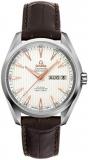 Omega Seamaster Aqua Terra Automatic Chronometer Silver Dial Mens Watch 231.13.39.22.02.001, Silver