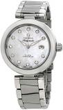 Omega DeVille Mother of Pearl Diamond Dial Stainless Steel Ladies Watch 42530342055002