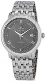 Omega Prestige Co-Axial Grey Dial Mens Stainless Steel Watch 424.10.40.20.06.001