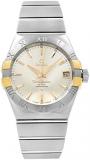 Omega Constellation Co-Axial Automatic Steel and Rose Gold Mens Watch 1232038210...