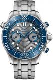 Omega Diver 300M Co‑Axial Master Chronometer Chronograph 44mm Watch 210.30.44.51.06.001