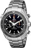 Omega Men's 232.30.46.51.01.003 Seamaster Plant Ocean Stainless Steel Automatic Self-Wind Watch, White, Chronograph