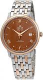 Omega De Ville Prestige Automatic Chronometer Brown Dial Mens Watch 424.20.40.20.13.001, Brown