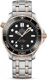 Omega Seamaster Automatic Black Dial Men's Watch 210.20.42.20.01.001, Diver,Diving Watch