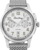 Breitling Transocean Ab141112G799-154A Stainless Steel Manual Wind Men's Watch