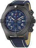 Breitling Super Avenger Chronograph 48 Night Mission Automatic Blue Dial Men's W...