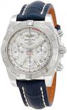 Breitling Chronomat 41 Chronograph Automatic Silver Dial Men's Watch AB014012/G7...