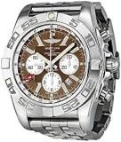 Breitling Chronomat GMT Chronograph Automatic Brown Dial Mens Watch AB041012-Q58...