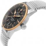 Breitling Superocean Heritage II Rose Gold Steel Black Dial Watch UB2010121B1A1
