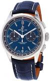 Breitling Premier Chronograph Automatic Chronometer Blue Dial Men's Watch AB0118...