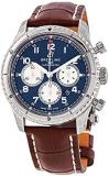 Breitling Avaitor 8 Chronograph Automatic Blue Dial Mens Watch AB0119131C1P4