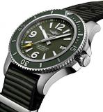 Breitling Superocean Outerknown Edition 44mm Mens Watch Water Resistance to 1000 Meters A17367A11L1W1, green
