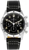 Breitling Mechanical-Hand-Wind AVI Ref 765. 1953 Limited Re-Edition Watch, Black