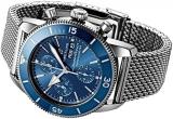 Breitling Superocean Heritage II Chronograph Automatic Chronometer Blue Dial Men's Watch A13313161C1A1, Diving Watch,Chronograph