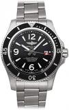 Breitling Superocean Automatic 44 Black Dial Men's Watch A17367D71B1A1, Black, D...