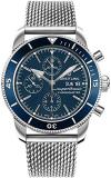 Breitling Superocean Heritage II Chronograph 44 Blue Dial Men's Watch A13313161C1A1, Blue, Diving Watch,Chronograph