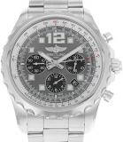 Breitling Chronospace Automatic Chronograph Tungsten Gray Dial Stainless Steel Mens Watch A2336035-F555PSS, Steel