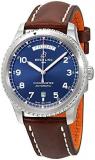Breitling Men's Navitimer 8 Leather Blue Dial Watch