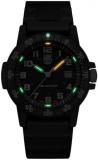 Luminox Men's Leatherback Sea Turtle Giant Watch Black/Red XS.0335, Strap.