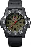 Luminox Master Carbon Seal XS.3813.L Mens Watch 46mm - Automatic Watch in Black/Green Date Function 300m Water Resistant Sapphire Glass