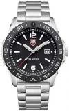 Luminox Pacific Diver XS.3122 Mens Watch 44mm - Dive Watch in Silver/Black Date ...
