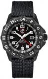 Luminox F-117 Nighthawk XA.6441 Mens Watch 44mm - Divers Watch in Black Date Function Second Time Zone 200m Water Resistant Sapphire Glass