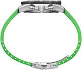 Luminox Mens Black Dial Green Rubber Band Ronda Z60 Watch