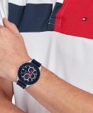 Tommy Hilfiger Men's Analog Japanese Quartz Watch with Silicone Strap 1792083
