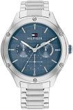 Tommy Hilfiger Women's Analog Japanese Quartz Watch with Stainless Steel Strap 1...