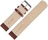 Tommy Hilfiger Watch Strap 22 mm Leather Brown Grained - 679301511