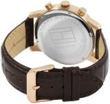 Tommy Hilfiger Men Analog Quartz Watch with Leather Strap 1791399