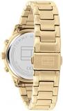 Tommy Hilfiger Analogue Multifunction Quartz Watch for Women with Gold Coloured Stainless Steel Bracelet - 1782525