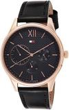 Tommy Hilfiger Mens Multi dial Quartz Watch with Leather Strap 1791419