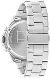Tommy Hilfiger Analogue Multifunction Quartz Watch for Men with Silver Stainless Steel Bracelet - 1792029