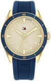 Tommy Hilfiger Women's Analogue Quartz Watch with Silicone Strap 1782480