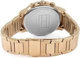 Tommy Hilfiger Womens Multi dial Quartz Watch with Rose Gold Strap 1781743